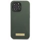 Чехол Guess Silicone Logo Plate MagSafe для iPhone 13 Pro Max, зеленый