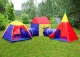 Iplay 5 vienā bērnu telts komplekts ar tuneļiem