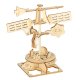 Wooden 3D Model Weathervane, Science Kit