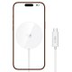 Bezvadu lādētājs Tech-Protect A50 MagSafe 25W Balts | Wireless Inductive Charger