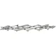 Izbīdāms trauku paliktnis Alessi Pescher DUL03, 12 x 51 x 19 cm, sudraba