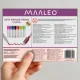 Maaleo Dry Erase Markers with Sponge and Magnet, 12 pcs, 6 Colors