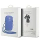 Guess Zip Quilted 4G pleca soma tālrunim, zila
