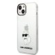 Karl Lagerfeld Ikonik Choupette Transparent Case for iPhone 14 Plus