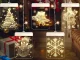 3D LED витраж на окно, новогодняя декорация, теплый свет