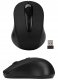 USB Bezvadu Datorpele 1600 DPI, Melna | Wireless Mouse