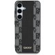 Чехол DKNY Leather Checkered Pattern MagSafe для Samsung Galaxy S25 Black