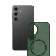Чехол 3mk Smoke MagCase для Samsung Galaxy S24 с MagSafe, полупрозрачный зеленый