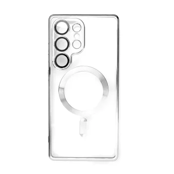 Electroplated vāciņš ar MagSafe priekš iPhone 16e / 17e, sudraba