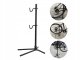Bicycle Display Stand Floor Storage Rack Bike Repair Stand, Black