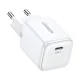 Ugreen Nexode mini CD318 GaN 20W USB-C lādētājs PD 3.0 / QC 4.0, balts