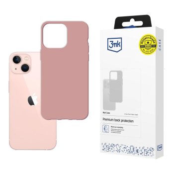 Vāciņš iPhone 14 Plus no 3mk Matt Case sērijas - rozā