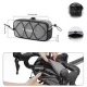 Velosipēda stūres soma Rockbros TL001 ROAD TO SKY 1.9L, pelēka