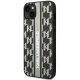 Чехол Karl Lagerfeld Monogram Stripe для iPhone 14 Plus - Серый