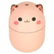 Cute Cat Air Humidifier and Aroma Diffuser with RGB Night Light, Pink