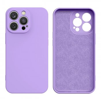Apple iPhone 13 Pro Max 6.7'' Silicone Color Case Cover, Purple | Silikona Vāciņš Maciņš Apvalks Bampers