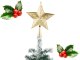 Christmas Tree Star, Gold Christmas Decoration