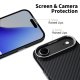 Tech-Protect iPhone 17 Air vāciņš Ion Carbon MagSafe, melns/sudraba