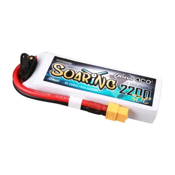 Gens ace G-Tech Soaring LiPo akumulators 2200mAh 11.1V 30C 3S1P XT60