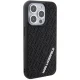 Karl Lagerfeld iPhone 15 Pro vāciņš 3D Rubber Multi Logo, melns