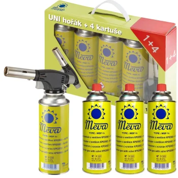 Creme Brulle 1kW Universālais Gāzes Deglis Kateringam KOMPLEKTS | Universal Catering Gas Burner Set