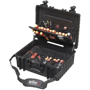 Wiha 9300-702 Competence XL Electrician's Tool Set in Case