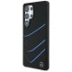 Чехол Mercedes Silicone Contrasted Curves MagSafe для Galaxy S25 Ultra Черный