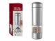 Electric Salt and Pepper Grinder with LED Light, Silver