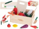 Bērnu Rotaļu Koka Magnētiskie Dārzeņi | Kids Toy Wooden Magnetic Vegetables