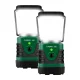 Kempinga lampa LEPRO 3300008-2, 1000 lm, 4400 mAh, 2 gab., zaļa
