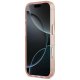 Guess Jungle Tonal Triangle MagSafe Phone Case Cover iPhone 17 Pro Max - Pink