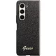 Чехол Guess для Samsung Galaxy Z Fold 5 Glitter Script, черный