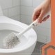 Силиконовый ершик для унитаза с подставкой Ruhhy, белый