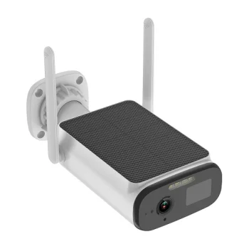 Умная уличная аккумуляторная 4G камера Tuya 3MP IP66 с солнечной...