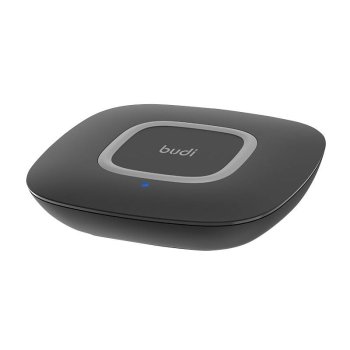 Bezvadu lādētājs 2xUSB-A Budi, 15 W + 1,2 m USB-C kabelis | Wireless charger 15W 1.2m cable