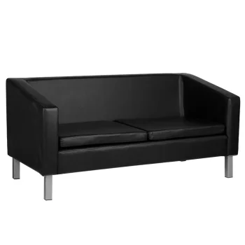 Gabbiano BM18003 uzgaidāmās telpas dīvāns, melns