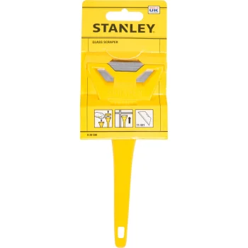 Logu un stikla skrāpis Stanley 0-28-590, 60 mm, dzeltens