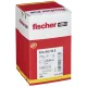 Дюбель-гвоздь Fischer N 6x40/10 S с потайным бортиком, 100 шт.
