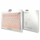 Guess klēpjdatora vāciņš GCube Stripes 14\", rozā