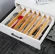 Atvilktņu Organizators Regulējams Bambusa Atdalītājs 34-43,5cm, 1gab. | Drawer Organiser Adjustable Bamboo Separator
