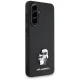 Чехол Karl Lagerfeld Saffiano для Samsung Galaxy A56, черный