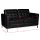 Gabbiano BM18019 Uzgaidāmās Istabas Dīvāns Skaistumkopšanas Salonam, melns | Sofa for the Waiting Room in the...