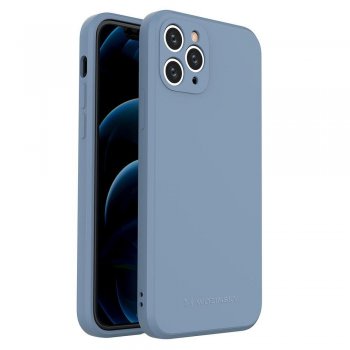 Apple Iphone 11 Pro 5.8" Wozinsky Silicone Color Case Cover, Blue | Silikona Vāciņš Maciņš Apvalks Bampers