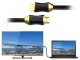 HDMI 2.1 Ultra High Speed kabelis 8K 60Hz 4K 120Hz ar pozlādētām kontaktēm 3 m