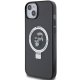 Karl Lagerfeld iPhone 15 чехол Ring Stand Karl&Choupette MagSafe, черный