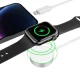 Tech-Protect UltraBoost 2in1 magnētiskais lādētājs Apple Watch un iPhone, balts