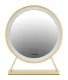 Grima spogulis ar LED apgaismojumu Humanas HS-HM04 40 cm, zelts