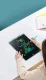 XO V02 Grafiskā Planšete Planšetdators LCD Zīmēšanai Rakstīšanai + Irbulis 16\'\', Zils | Drawing Graphic Tablet