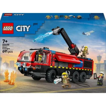 LEGO City 60499 Airport Fire Truck lidostas ugunsdzēsēju mašīna