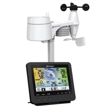 Метеостанция Bresser Weather Center 5-in-1 WLAN с профессиональным датчиком